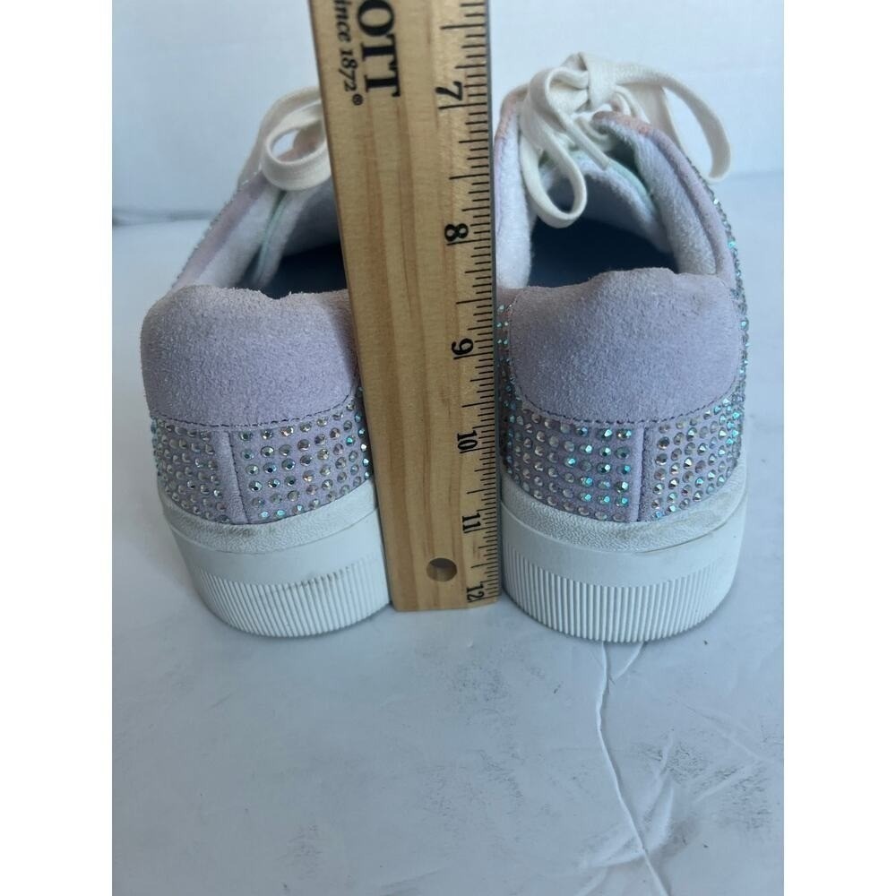 NWT Copper Key  Rosa Rhinestone Colorblock Platform Lace Up Low Top Sneakers 7 M - Picture 11 of 13
